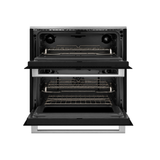 Café 30" Duo Smart Single Wall Oven in Platinum Glass