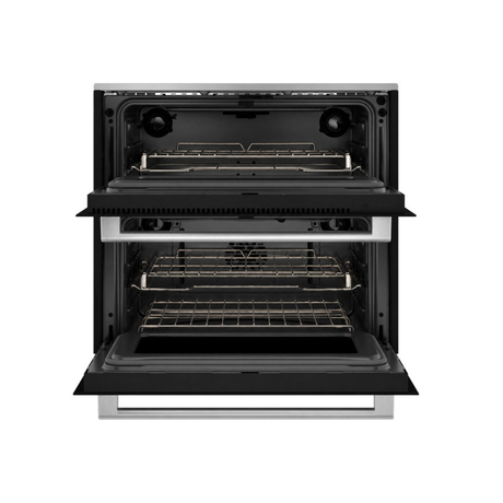 Café 30" Duo Smart Single Wall Oven in Platinum Glass