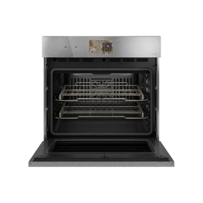 Café 30" Smart Built-In Convection Single Wall Oven in Platinum Glass