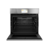 Café 30" Smart Built-In Convection Single Wall Oven in Platinum Glass