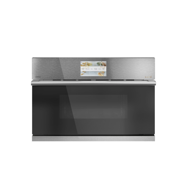 Café 30" Smart Five in One Oven with 120V Advantium Technology in Platinum Glass