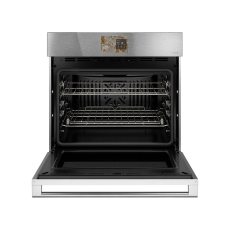 Café 30" Smart Single Wall Oven with Convection in Platinum Glass