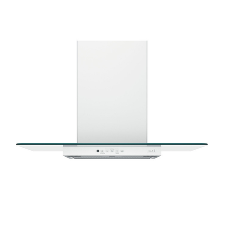 Café 30" Wall-Mount Glass Canopy Chimney Hood