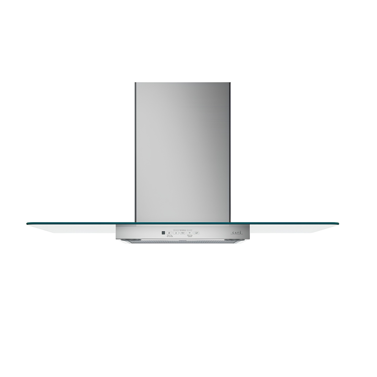 Café 30" Wall-Mount Glass Canopy Chimney Hood