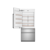 Café 36" Panel-Ready Integrated Bottom-Freezer Refrigerator – Left Swing