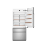Café 36" Panel-Ready Integrated Bottom-Freezer Refrigerator – Right Swing