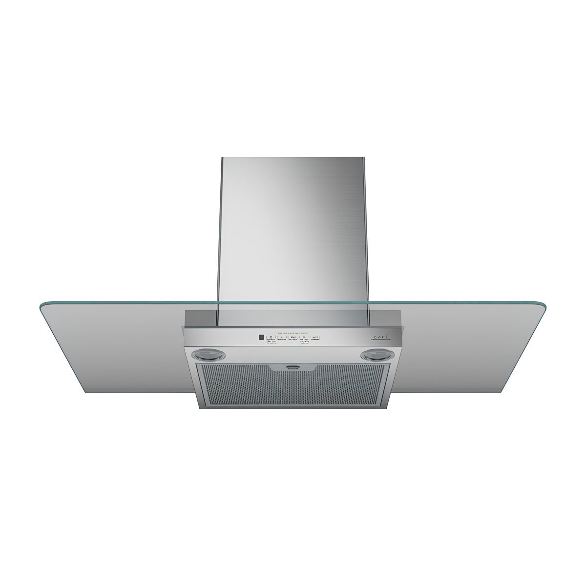 Café 36" Wall-Mount Glass Canopy Chimney Hood