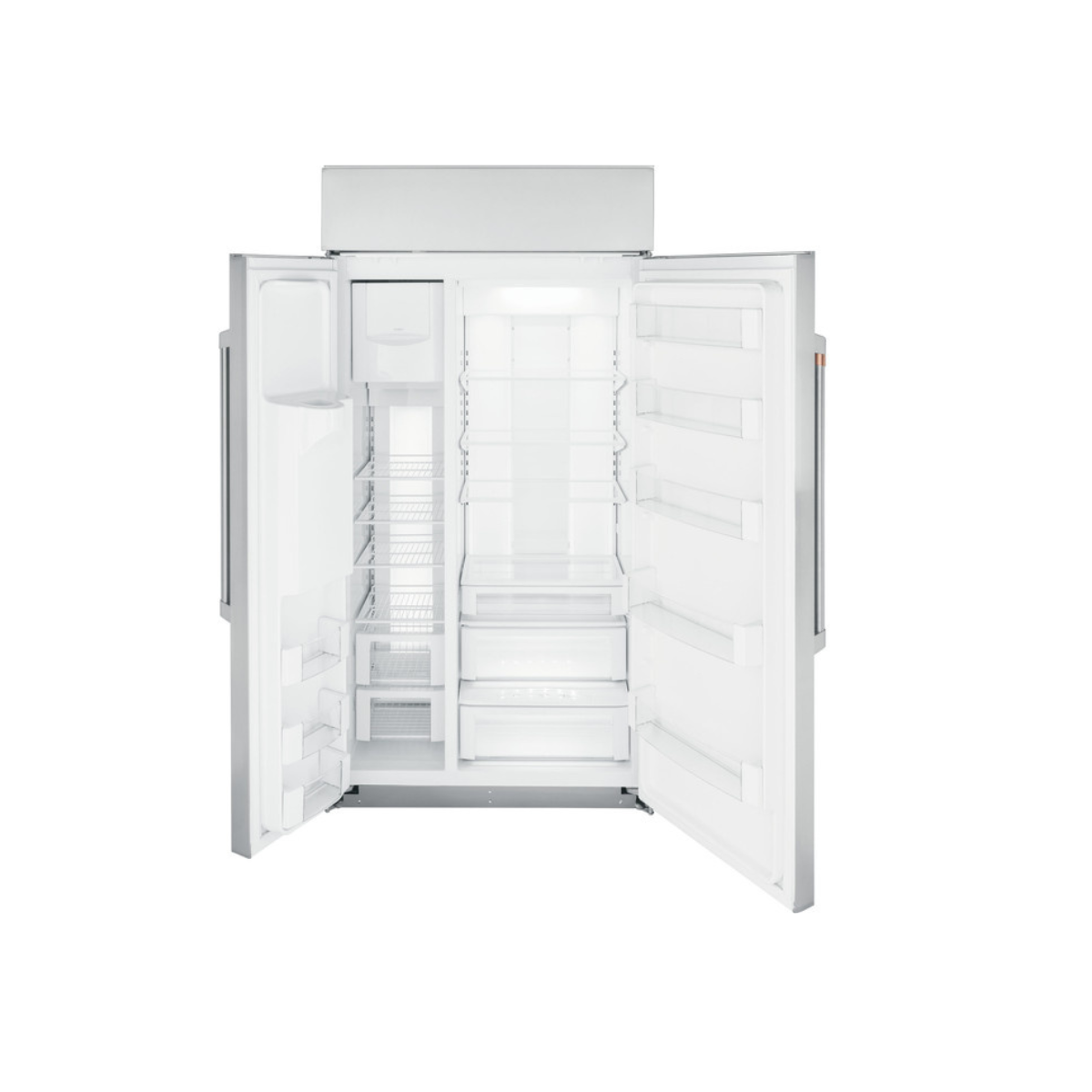 Café 42" Smart Built-In Side-by-Side Refrigerator with Dispenser