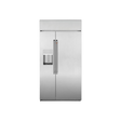 Café 48" Smart Built-In Side-by-Side Refrigerator with Dispenser