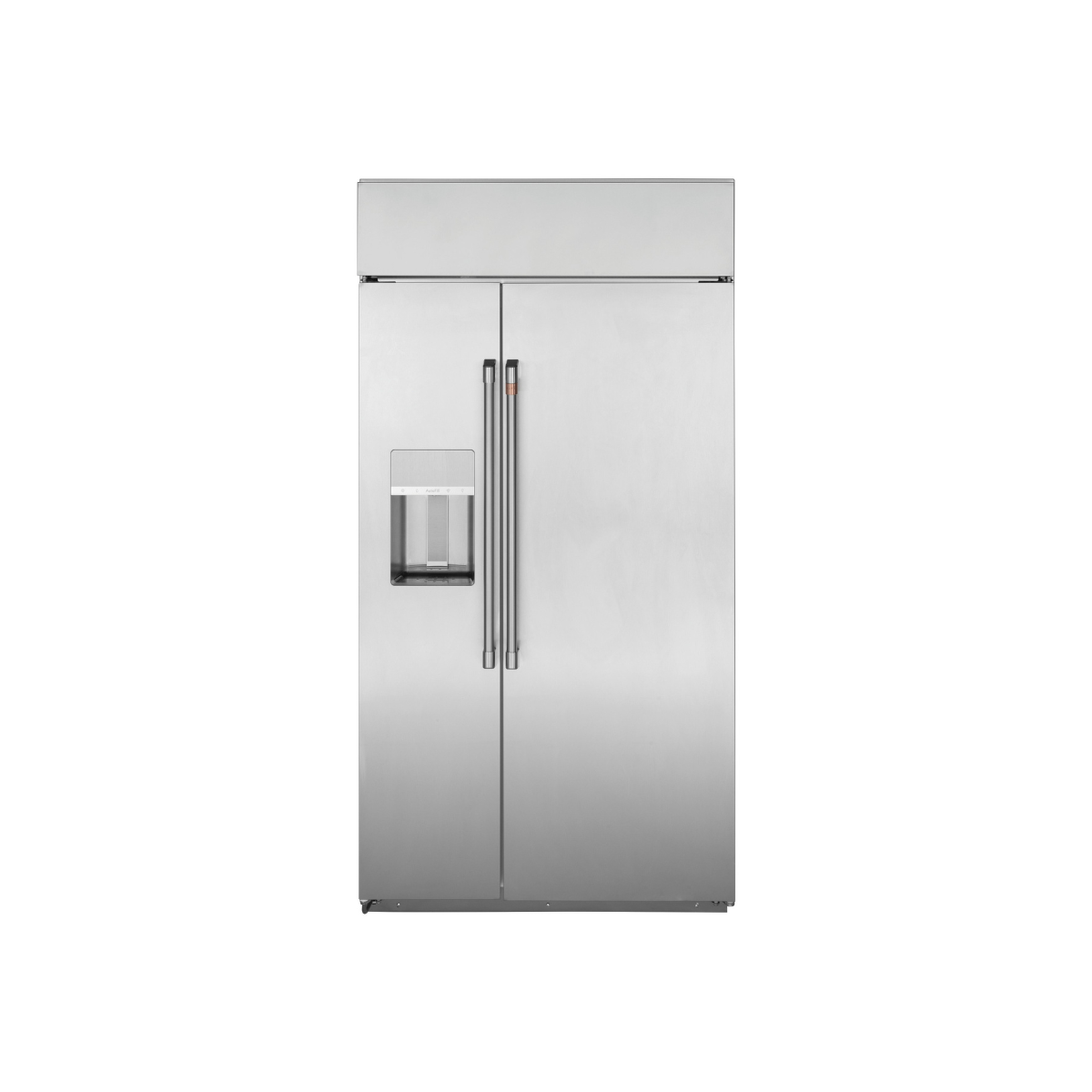 Café 48" Smart Built-In Side-by-Side Refrigerator with Dispenser
