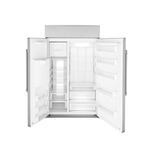 Café 48" Smart Built-In Side-by-Side Refrigerator with Dispenser
