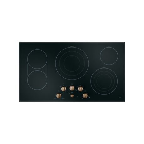Café 5 Electric Cooktop Knobs - Brushed Bronze