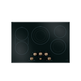Café 5 Electric Cooktop Knobs - Brushed Bronze
