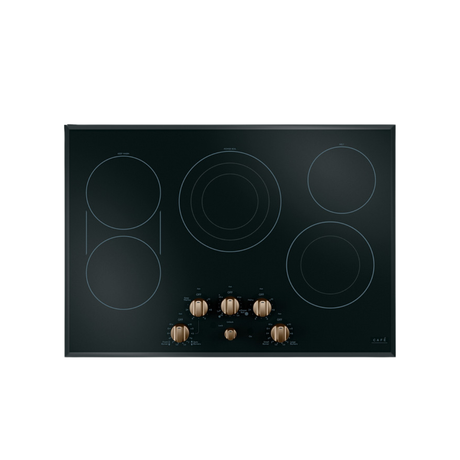 Café 5 Electric Cooktop Knobs - Brushed Bronze