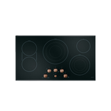 Café 5 Electric Cooktop Knobs - Brushed Copper