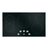 Café 5 Electric Cooktop Knobs - Brushed Stainless