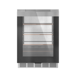 Café ENERGY STAR 126-Can or 14-Bottle Beverage Center in Platinum Glass