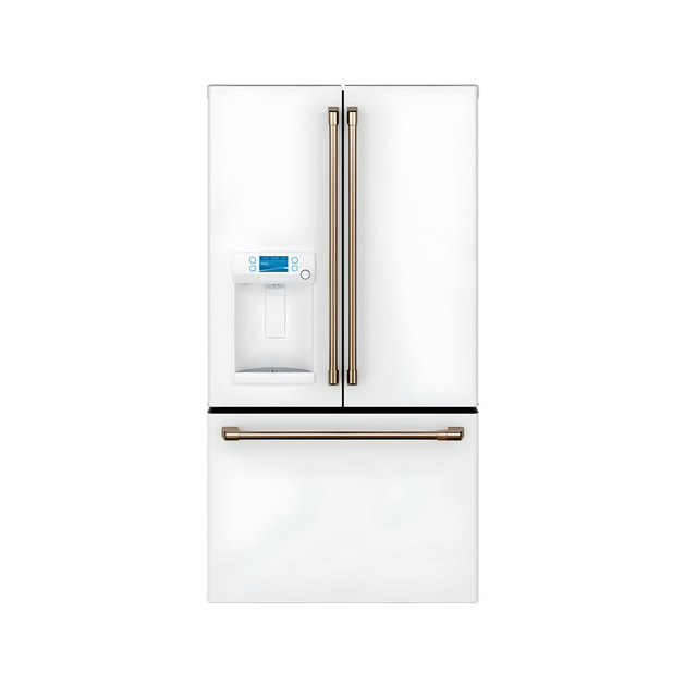 Café ENERGY STAR 22.1 Cu. Ft. Smart Counter-Depth French-Door Refrigerator with Hot Water Dispenser