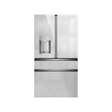 Café ENERGY STAR 22.3 Cu. Ft. Smart Counter-Depth 4-Door French-Door Refrigerator in Platinum Glass