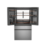 Café ENERGY STAR 23.2 Cu. Ft. Smart Counter-Depth 4-Door French-Door Refrigerator in Platinum Glass With Dual-Dispense AutoFill Pitcher