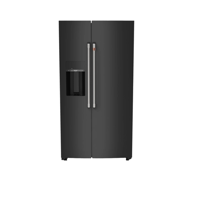 Café ENERGY STAR 24 Cu. Ft. Counter-Depth Side-by-Side Refrigerator with Hands-Free AutoFill and CustomSize Ice