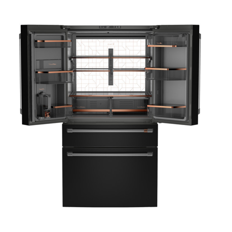 Café ENERGY STAR 28.7 Cu. Ft. Smart 4-Door French-Door Refrigerator With Dual-Dispense AutoFill Pitcher