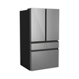 Café ENERGY STAR 28.7 Cu. Ft. Smart 4-Door French-Door Refrigerator in Platinum Glass With Dual-Dispense AutoFill Pitcher
