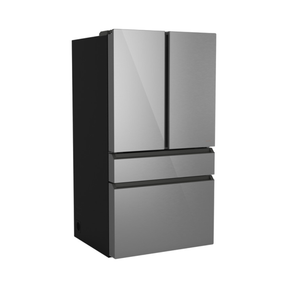 Café ENERGY STAR 28.7 Cu. Ft. Smart 4-Door French-Door Refrigerator in Platinum Glass With Dual-Dispense AutoFill Pitcher