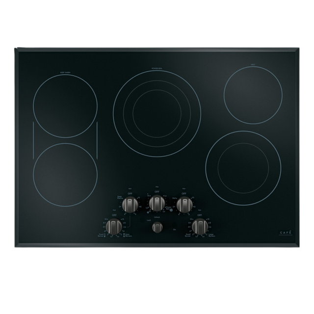 Café Electric Cooktop Knobs - Flat Black