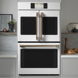 Café Professional Series 30" Smart Built-In Convection French-Door Double Wall Oven