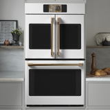 Café Professional Series 30" Smart Built-In Convection French-Door Double Wall Oven