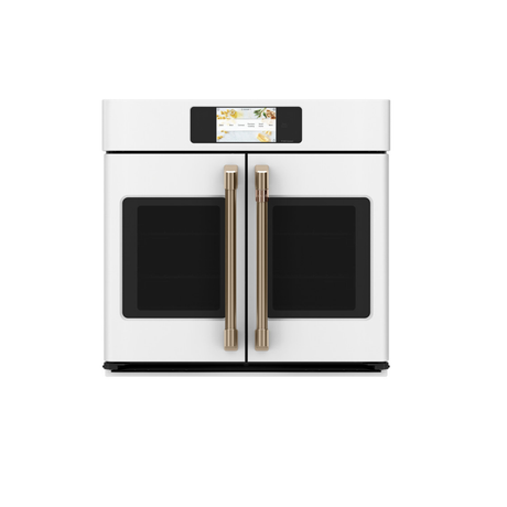 Café Professional Series 30" Smart Built-In Convection French-Door Single Wall Oven