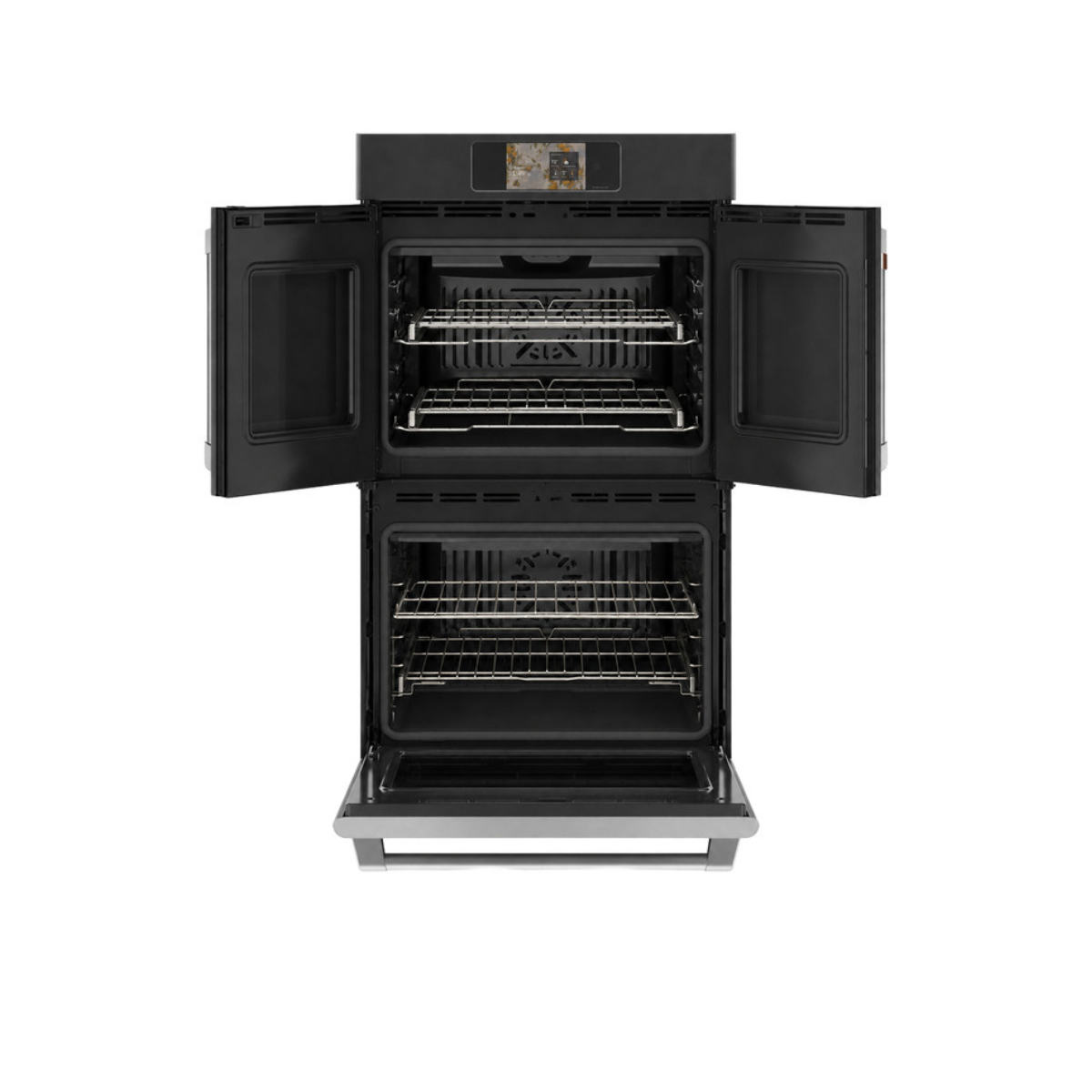 Café Professional Series 30" Smart Built-In Convection French-Door Double Wall Oven
