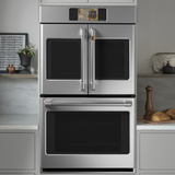 Café Professional Series 30" Smart Built-In Convection French-Door Double Wall Oven