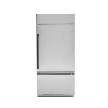 Café Refrigeration Handle Kit - Brushed Black