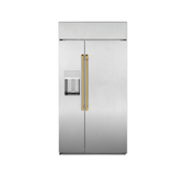 Café Refrigeration Handle Kit -  Brushed Brass