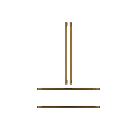 Café Refrigeration Handle Kit - Brushed Brass