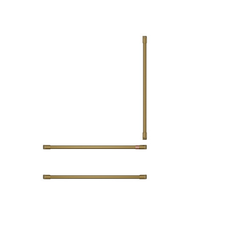 Café Refrigeration Handle Kit - Brushed Brass