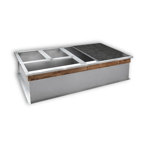 Daikin 14" Knocked Down Roof Curb fits Goodman Packaged Units D14CRBPGCHMA
