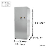 DAX09044|7.5 Ton Upflow/Horizontal Daikin Commercial Air Handler 460V