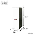 ELECTRIC FURNACES | E7EU-023K3| E7 Electric Upflow Furnace | Intertherm