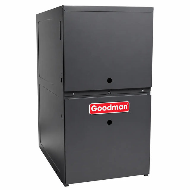 Goodman 80% AFUE Gas Furnace Variable Speed ECM, Two Stage Convertible, GDVT800805CX