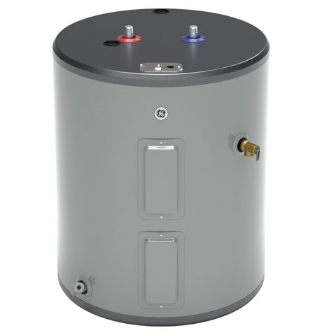 GE40L08BAM - 40 gallon low boy t-stat electric top - acunitsforless.om