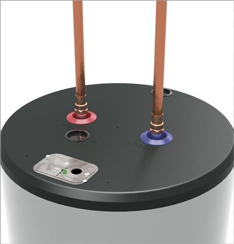 GE40S08DAT - 40 gal, short, 8 yr warranty, 4500w element, thermostat control - acunitsforless.com
