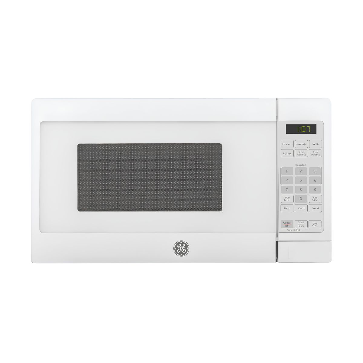 GE GCHK07N1WWW 0.7 Cu. Ft. Spacemaker® Countertop Microwave, 700 Watts, White