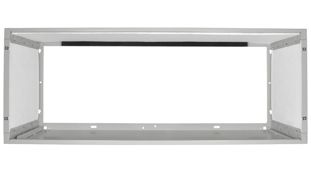 GE ZONELINE GREY WHITE METAL WALL SLEEVE-QUICK SNAP ACOUSTICAL STC RAB42MGSTC