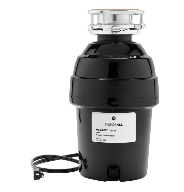 GE Disposal 1 HP Continuous Feed Garbage Disposer GFC1065W