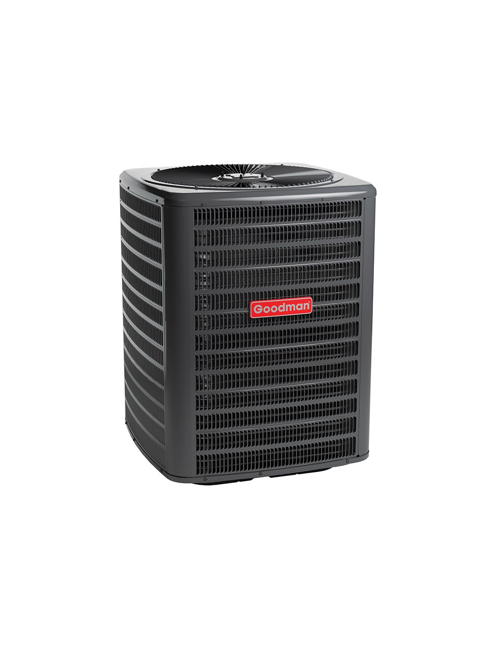 Goodman 2.0 Ton AC & Air Handler 14.3 SEER2 5KW 17" Wide R-32, GLXS4BA2410, AMST24BU13, HKTSN05X1