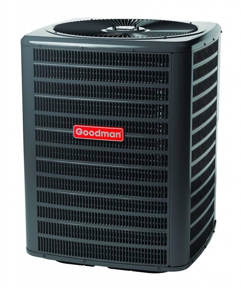 Goodman 3.5 Ton AC & Air Handler 14.3 SEER2 10KW 21" Wide R-32, GLXS4BA4210, AMST42CU13, HKTSN10X1