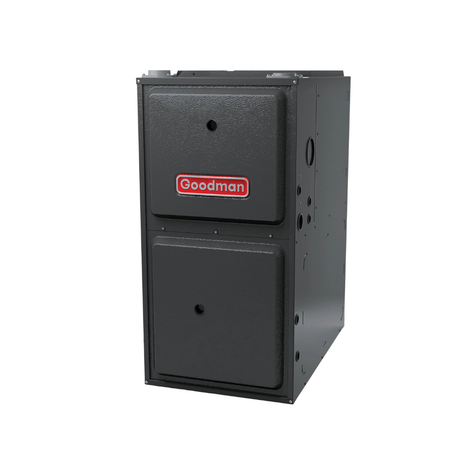 Goodman 2.5 Ton 80% gas furnace multi speed ecm two stage GM9C800804CN - AC units for less